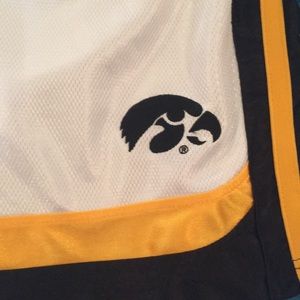 Iowa Hawkeye basketball shorts w/ pockets